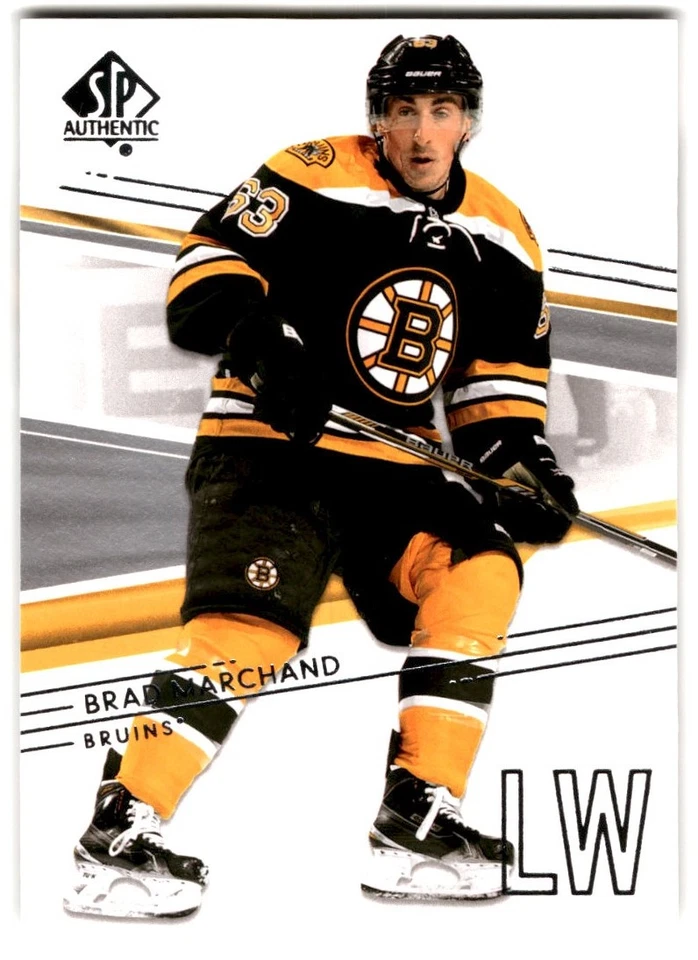 2014-15 SP Authentic Brad Marchand #98 Boston Bruins - Image 1 of 2
