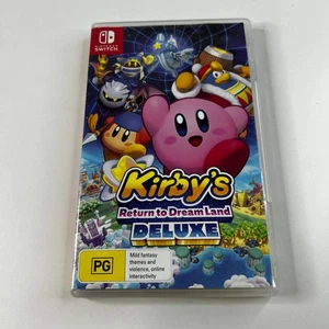 The Kirby's Return to Dream Land Deluxe (Nintendo Switch, 2023 PAL) Platformer - Bild 1 von 4