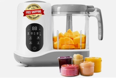 Máquina para hacer alimentos para bebés, Licuadora, vaporera, trituradora,molinillo - Изображение 1 из 4