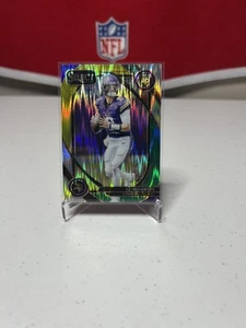 2024 Select JJ McCarthy Club Level Green Yellow Shock Prizm Rookie RC #246 - Picture 1 of 2