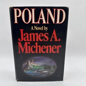 Poland A Novel by James A. Michener W/ Dust Jacket 1983 HC First Edition - Picture 1 of 7