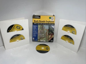 National Geographic Back Roads Explorer 3D – 17 CD Set –Windows 95/98/2000/ME/XP - Picture 1 of 9