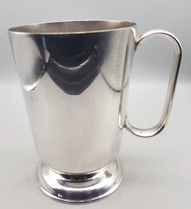 Vintage Siver Plated 1 Pint Tankard marked HB EPNS A1 on base (T) - Picture 1 of 6