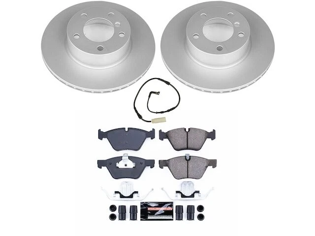 Front Brake Pad and Rotor Kit For 2008-2010 BMW 128i 2009 PC463NF - Image 1 of 1