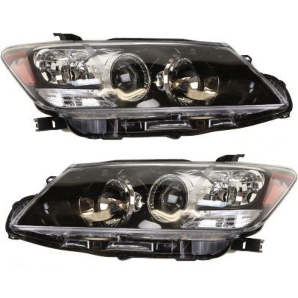 Headlight Assembly Set For 2011 2012 2013 Scion tC Left Right Halogen Composite - Image 1 of 4
