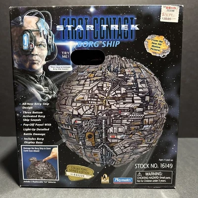 Star Trek First Contact Borg Ship Collectors Series 1996 Playmates New Sealed! - Image 1 of 4