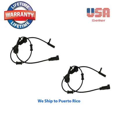 2 ABS Wheel Speed Sensor Front R & L Fit Challenger Charger Chrysler 300 15-20 - Image 1 of 4