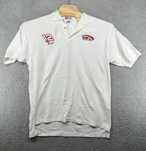 Camisa polo blanca manga corta Chase Authentics para hombre Kenny Earnhardt #12 talla XL - Imagen 1 de 7