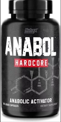 Nutrex Research Anabol Hardcore Activador Anabólico, Constructor Muscular Exp 2027 Foto 1 de 2