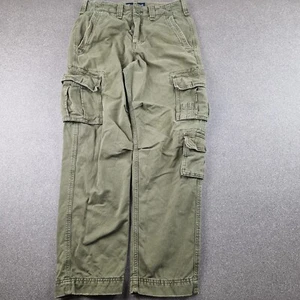Abercrombie & Fitch Hose Herren W28 L30 grün Cargo Combat Pants Military - Bild 1 von 11