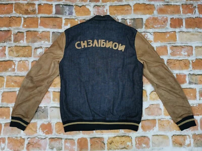 New Chevignon College B Denim Jacket Russian Chevi Casual Russian Size: M New - Image 1 of 4