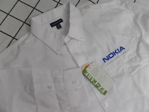 Nokia Team Langarmshirt mit Knopfdruck Mitarbeiter Herren XL neu mit Etikett - Bild 1 von 8