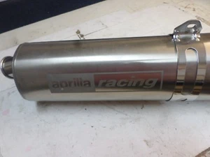 APRILIA RSV1000 RACING EXHAUST MUFFLER SYSTEM ME E11 0063 01 USED RSV 1000 - Picture 1 of 6