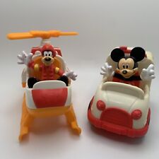 Disney Mickey Mouse & Friends Rescue Emergency Vehicles Helicopter Figures Goofy