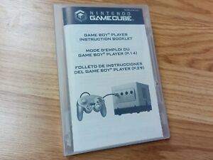 Nintendo GameCube Gameboy Player Start-Up Disc Instruction Booklet NEAR MINT