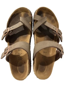 Birkenstock Mayari Kids Mocha Size 32 Youth Size 1 Brown Slip On Sandals - Picture 1 of 15