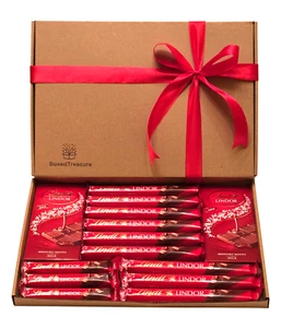 Lindor Chocolate Bar Gift Box | Personalised | Father's Day, Birthday Gift, Dad - Picture 1 of 10