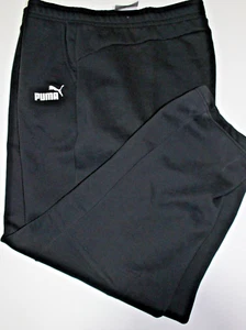 Puma schwarze Fleece-Jogginghose Regular Fit Größe: 4XLT 4XT neu mit Etikett - Bild 1 von 2