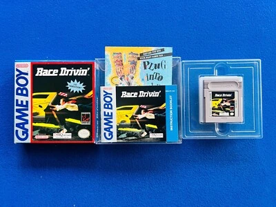 Race Drivin' Nintendo GB GAMEBOY CIB Complete RARE POSTER Nr-MINT - Image 1 of 4