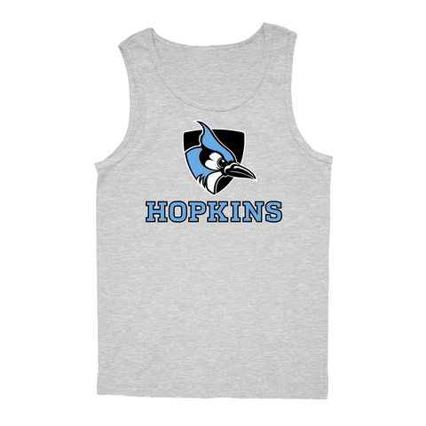 Venley Official NCAA Johns Hopkins Blue Jays Men's / Women's Boyfriend Tank Top Cover