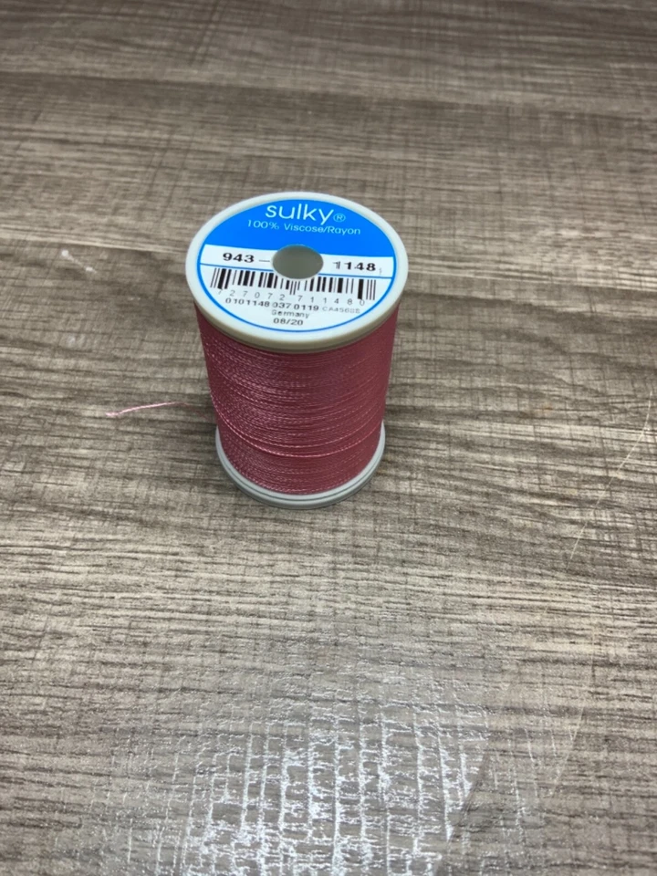 SULKY 40W RAYON EMBROIDERY THREAD-(KING) VARIOUS COLORS #1 - Image 1 of 1