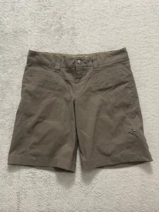 Athleta Shorts Women's 6 Brown Casual Athletic Hiking Bermuda Stretch 8" Inseam - Picture 1 of 12