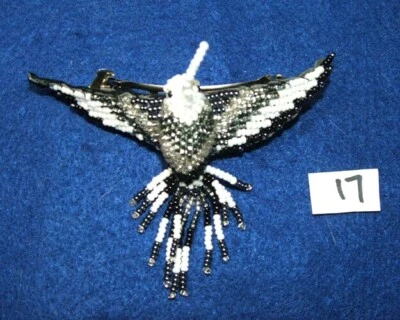 Colibrí Pasador 4" Cuentas Cierre Clip Francés Comercio Justo Cuentas Trabajo #17 Foto 1 de 3