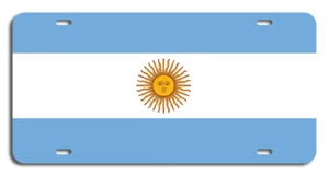 Argentina Flag Vanity License Plate Car Truck Accessory Vehicle South American - Picture 1 of 1