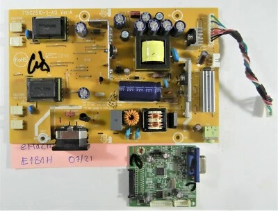 eMachines E181H 18.5"  Monitor Power and Main Boards Combo Set. - Image 1 of 4
