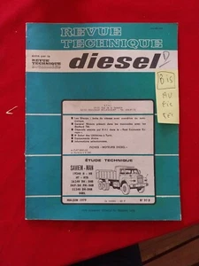REVUE TECHNIQUE SAVIEM MAN 19240 26240 32230 H HB HT HTB DH DHB DHP PM DHR B - Imagen 1 de 10