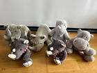 Joblot Bundle Of Soft Plush Rhinoceros Safari Rhinos Animal Toy Teddy Rhino