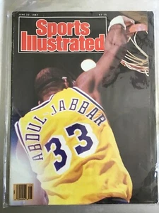 Sports illustrated 1987 Kareem Abdul Jabbar Newsstand CGC ready - Picture 1 of 1
