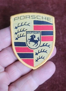 VINTAGE AUTOMOBILE CAR CLUB PATCH / BADGE # PORSCHE STUTTGART - Picture 1 of 3