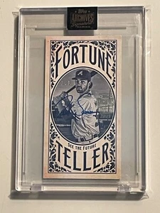 2021 Topps Archives DANSBY SWANSON 2017 Gypsy Queen Fortune Teller AUTO #'d 1/1! - Picture 1 of 3