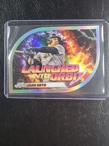 2024 Topps Cosmic Chrome Juan Soto #LIO-22 Launched into Orbit NY Yankees - Bild 1 von 2
