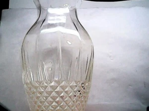 Vintage Large 10 Inch Tall Crystal Vase - Picture 1 of 4
