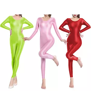 Mujeres Leotardo Apretado Mono Juegos con disfraces Body Escenario Lencería Trajes ajustados - Imagen 1 de 93