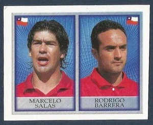 MERLIN-OFFICIAL ENGLAND 1998 WORLD CUP- #206-CHILE-MARCELO SALAS/RODRIGO BARRERA - Picture 1 of 1