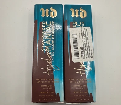 Hidratador Urban Decay Stay Naked Hydromaniac Tintado Brillo Cobertura Media 35Ml Blanco Foto 1 de 4