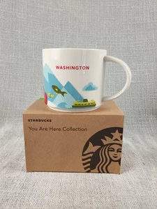 Starbucks You Are Here Collection Washington State 14oz Keramik Kaffeebecher 2015 - Bild 1 von 7