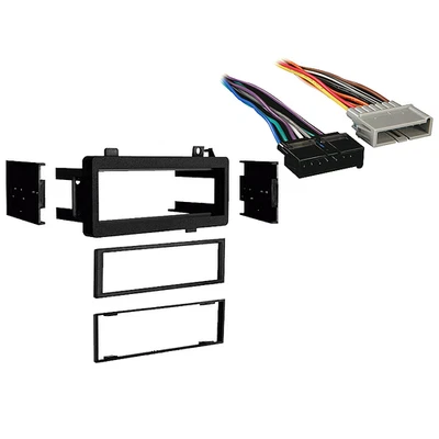 Fits Chrysler E-Class 84-93 Single DIN Stereo Harness Radio Install Dash Kit - Image 1 of 3