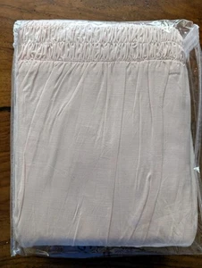 POTTERY BARN KIDS Smocked Top Blackout Curtain-44x96"-Blush-OPEN BOX - Picture 1 of 3