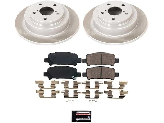 Rear Brake Pad and Rotor Kit For 1998-2003 Subaru Forester 1999 2000 QN113PW - Image 1 of 1