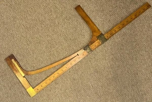 Antique C.S.Osborne USA Harness Saddlers Horse Hackney Collar Measuring Tool - Picture 1 of 9