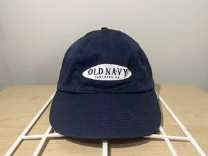 Old Navy Clothing Co. Known Around The World Baseballmütze Kappe Stretchriemen blau - Bild 1 von 6