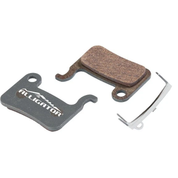 Pastillas de freno de disco semimetálicas Alligator tipo A de 2 pistones para ciclistas Foto 1 de 1