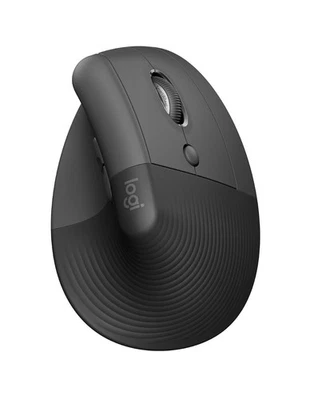 Logitech Lift Wireless Vertical Ergonomic Mouse CU0021 MR0094 - Image 1 of 3