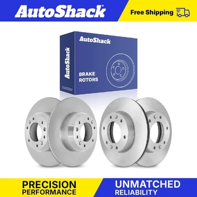 Front Rear Brake Rotors Set for Hyundai Entourage 2006-2012 Kia Sedona V6 Foto 1 de 3