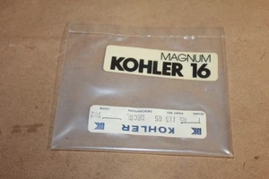 Calcomanía de motor Kohler Magnum 16 HP original OEM 4511305 - Imagen 1 de 2