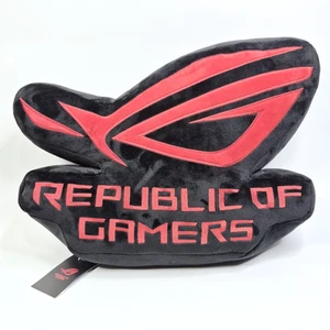 ASUS ROG Elite Rewards Limited Edition Logo Throw Pillow NWT Republic of Gamers - Picture 1 of 8